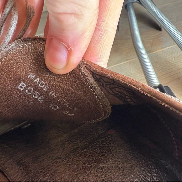 paul smith mens size 10 shoes brown suede comfort causal dress shoes - Picture 9 of 9